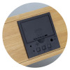 Bamboo Wireless Charging Clocks Rear